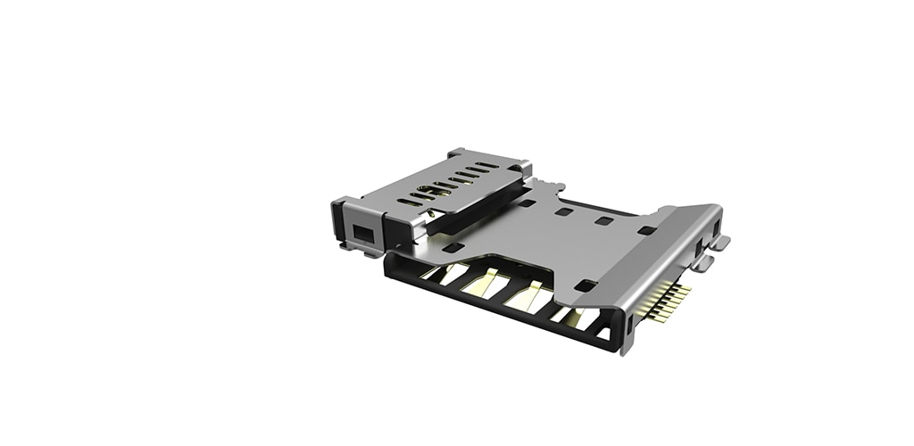 Steckverbinder für SD-Speicherkarten (Secure Digital)